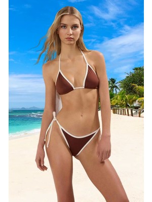 Tasarım Bikini Takımı Su Sporları Için Yaz Koleksiyonu Klora Dayanıklı Yüksek Konfor