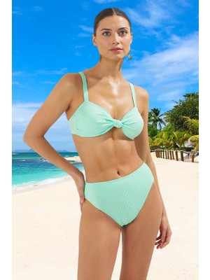 Tasarım Bikini Takımı Yaz Koleksiyonu Uv Korumalı Klora Dayanıklı Plaj ve Havuz Için