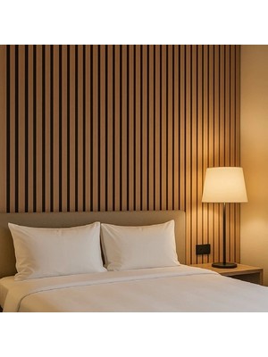 Duvar Paneli 280 x 50 ( 8 cm Çıtalı) Soft Tıssue (Kadife)