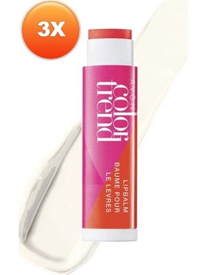 Avon Color Trend Lush Dudak Balmı Coconut Üçlü Set