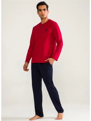 D's Damat 01005 Uzun Kol Pijama Takımı