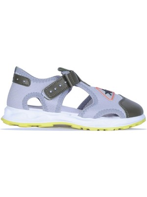 Arzen Arz1 Gri-Haki Erkek Çocuk Sandalet
