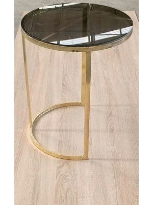 Metal Yuvarlak Sehpa Büyük