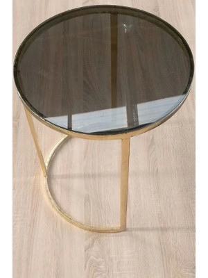 Metal Yuvarlak Sehpa Orta