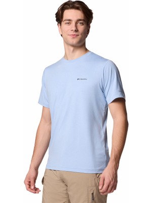 Columbia Tech Traıl Crew Neck Iı Erkek Tişört AO5545