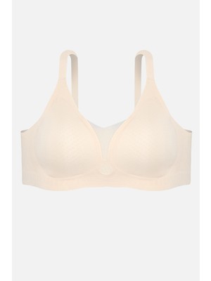 Ghost Dikişsiz Sütyen - Desteksiz - 2805 - Pudra
