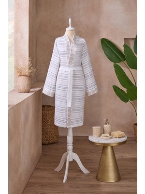Özdilek Sea Line Peştamal Kimono Bornoz