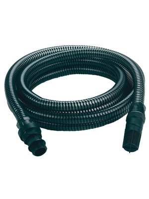 Einhell Su Çekme Hortumu 7 m (Pompa aksesuarı, 7 m uzunluk, Ø 25 mm, adaptör, çift bağlantı, geri dönüş vanası dahil) - 4173645