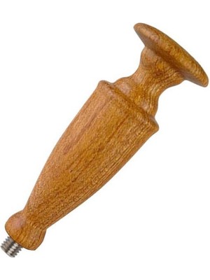 Ahşap Mum Mühür Sapı Gül Ağacı G26 Tasarımı Özel Seri M8 Dişli