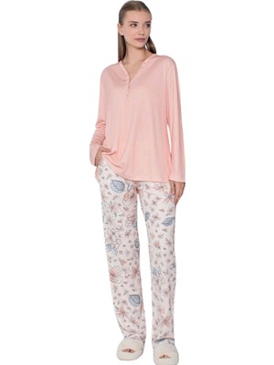 Limissi Desenli Malisa Pijama Takımı 24408