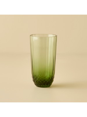 Colore Kesme Meşrubat Bardağı Yeşil (345 Cc)