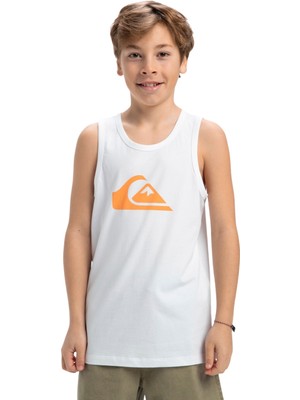 Quiksilver Ev Comp Logo Tank Yth Erkek Çocuk Beyaz Atlet