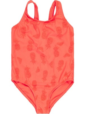 Roxy Pineapple Pop One Piece Kız Çocuk Mercan Mayo