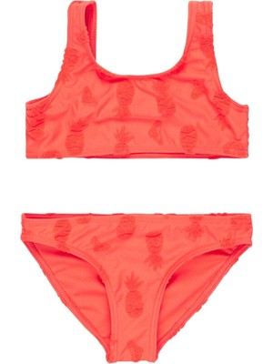 Roxy Pineapple Pop Bralette Set Kız Çocuk Turuncu Bikini