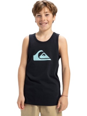 Quiksilver Ev Comp Logo Tank Yth Erkek Çocuk Mavi Atlet