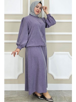 Kadın Taş Detaylı Tesettür Takım