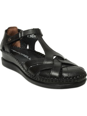 Forelli Larni-Z 22526 Günlük Siyah Kadın Sandalet