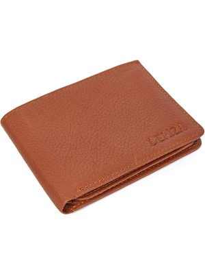 Deriza Larisa Hakiki Deri Erkek Cüzdan Taba