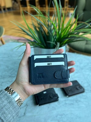 Deriza Boss 3115 Hakiki Deri Erkek Cüzdan Lacivert