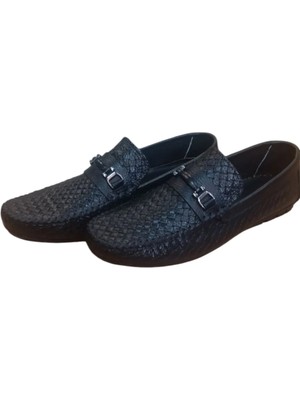 Oktay Kundura Hakiki Deri Babet Tokalı El Saraçlı Yumuşak Günlük Erkek Ayakkabı AP02TOK