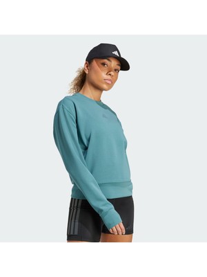 Adidas JW3395 D4T Knıt Crew Kadın Sweatshirt