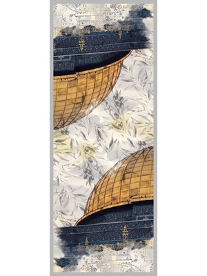 Kefiye Şal F110 70X190 Herbal/bitkisel