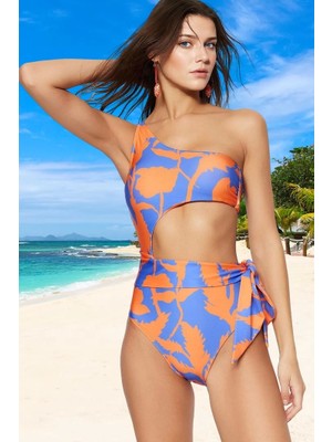 Modern Desenli Mayo Su Sporu Kıyafeti Hızlı Kuruyan Yüksek Konfor Klora Dayanıklı