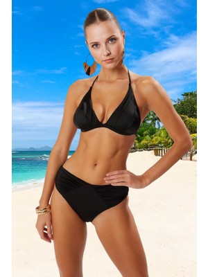 Modern Drape Bikini Takımı Uv Korumalı Özel Tasarım Premium Kalite Ergonomik Kesim