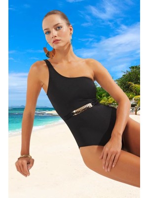 Modern Tek Omuz Mayo Ergonomik Kesim Yüzme Mayosu Özel Tasarım Uv Korumalı Su Sporları Için