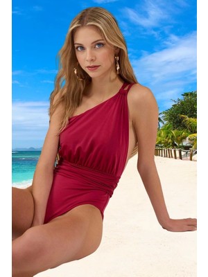 Modern Drape Mayo Özel Tasarım Uv Korumalı Plaj Mayosu Premium Kalite Yüzme Kıyafeti