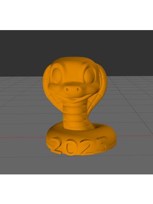 BYR 2025 Yılının Sembolü Yılan (plastik Aparattır)