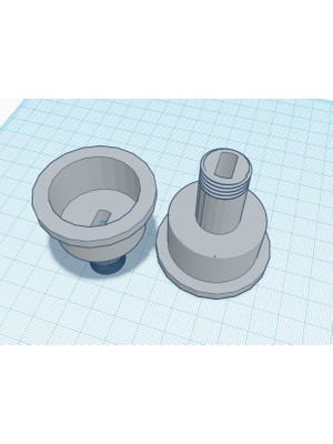 BYR Tuvalet Varil Yıkama Düğmesinin Takılması (plastik Aparattır)