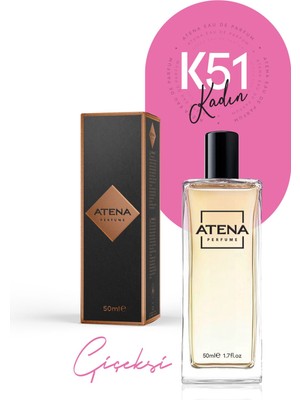 Atena Perfume K51 Esc. Sexy Graffiti Çiçeksi Edp  50 ml Kadın Parfüm