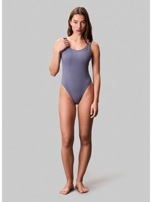 Calvin Klein Gri Melanj Kadın Mayo KW0KW02754PCP