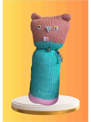 Diji Baby Tıkırık Örgü Yastık Uyku ve Oyun Arkadaşı Çikito - 35 cm 1 Adet