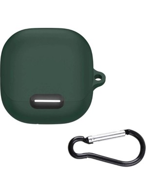 Adige Anker Soundcore Liberty 4 Nc Uyumlu Kulaklık Kılıfı Silikon Yeşil