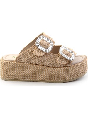 Bej  Kadın Terlik K04823122218