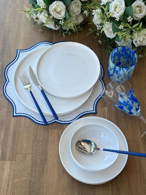 Rossev Yemek Takımı Modern Sade 24 Parça 6 Kişilik