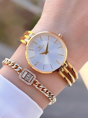 By Revello Grinicci Elite Tasarım 2 Yıl Garantili 5 Atm Suya Dayanıklı Kadın Kol Saati GRC.101.M8