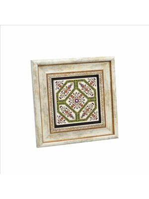 Italyan Deseni Baskılı Doğaltaş Tablo 20CMX20CM KD-078