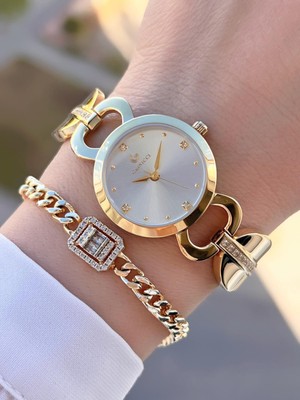 By Revello Grinicci Elite Tasarım 2 Yıl Garantili 5 Atm Suya Dayanıklı Kadın Kol Saati GRC.101.M9