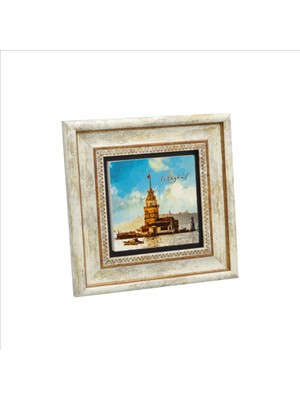 Kız Kulesi Baskılı Doğaltaş Tablo 20X20 Krt-18