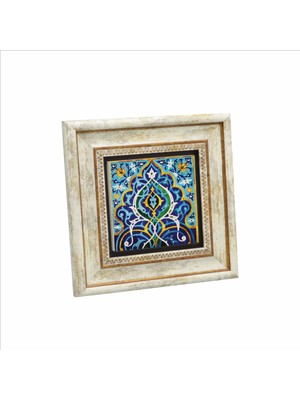 Cuma Camii Çinisi-Iran Baskılı Taş Tablo 20X20 Kd-12