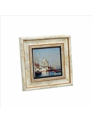 Ortaköy Camii A. P. Bogolyubov, 1860’LAR Baskılı Doğaltaş Tablo 20CMX20CM KRT-038