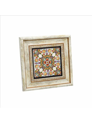 Italyan Deseni Baskılı Doğaltaş Tablo (20 x 20 Kd-86)