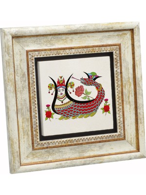 Şahmeran Baskılı Taş Tablo 20X20