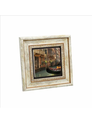 Venedik Görseli Baskılı Doğaltaş Tablo (20 x 20 Krg-47)