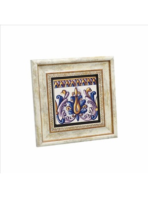 Italyan Deseni Baskılı Doğaltaş Tablo (20 x 20 Kd-84)