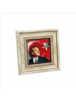 Atatürk Baskılı Doğaltaş Tablo
