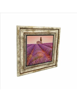 Fransa Görseli Baskılı Doğaltaş Tablo (25 x 25 Krg-10)